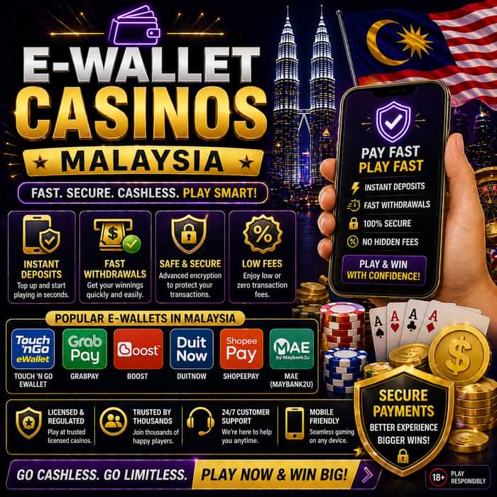 ewallet casinos malaysia