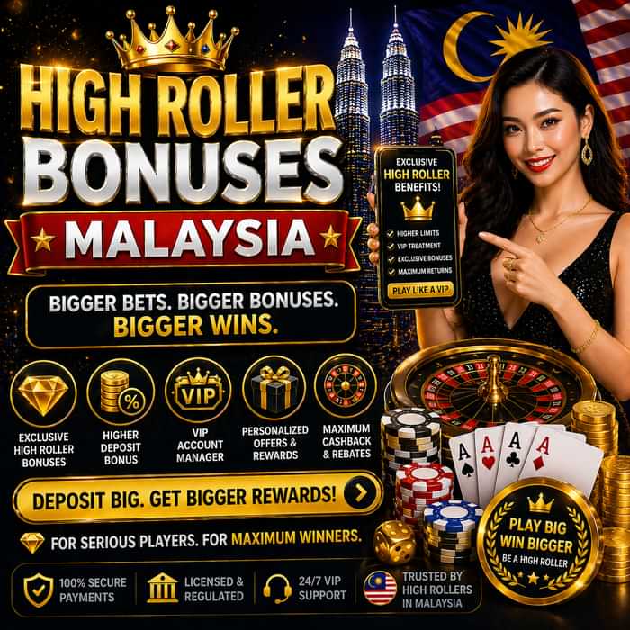high roller bonuses malaysia