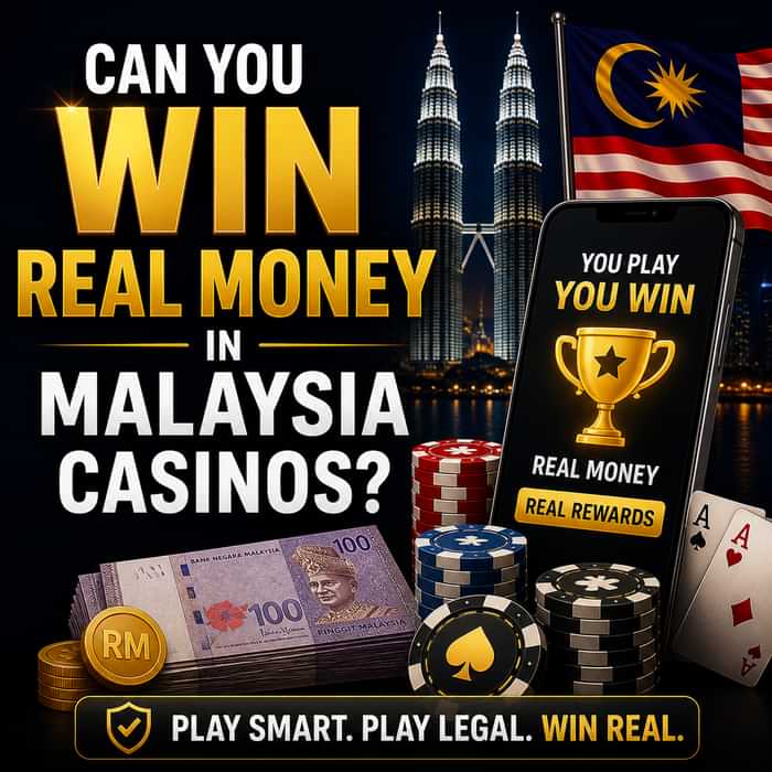 can you win real money in malaysia casino