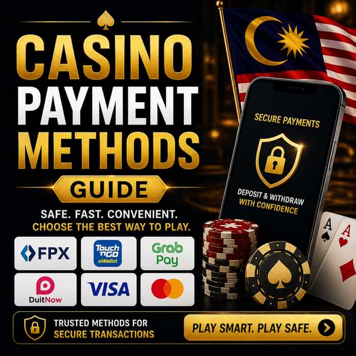 casino payment methods malaysia