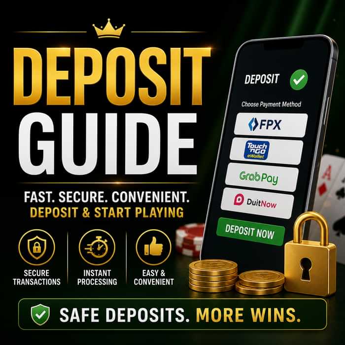 casino deposit guide malaysia