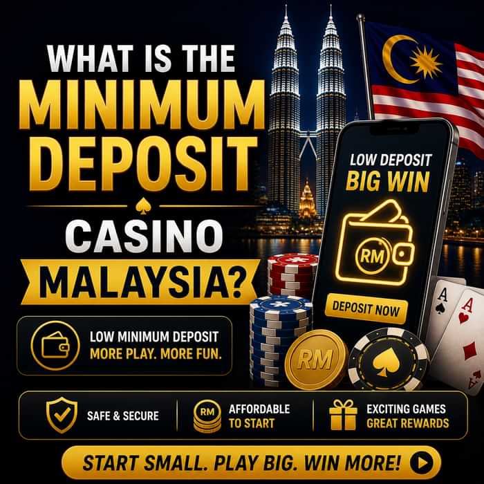 minimum deposit casino in malaysia